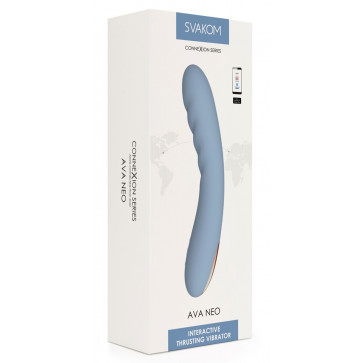 Вібратор - Svakom Ava Neo Cornflower Blue