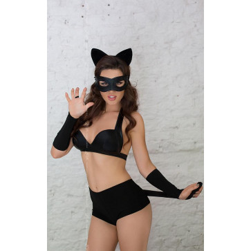 Ролевой костюм - Catwoman, черный