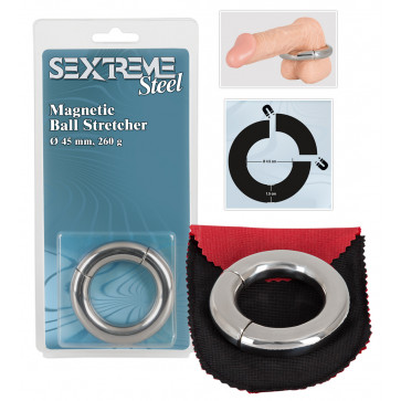 Ерекційне кільце - Magnetic Ballstretcher Hodenring