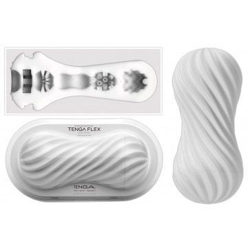 Мастурбатор - Tenga Flex Silky White