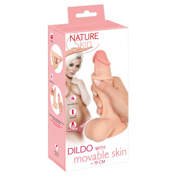 Фалоімітатор - NS Dildo with movable skin 19
