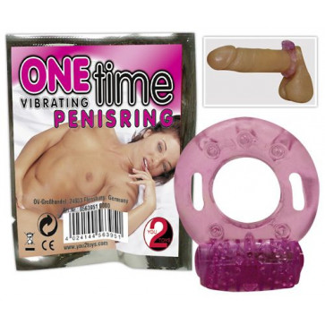 Эрекционное кольцо - Vibro-Cock Ring "One Time"