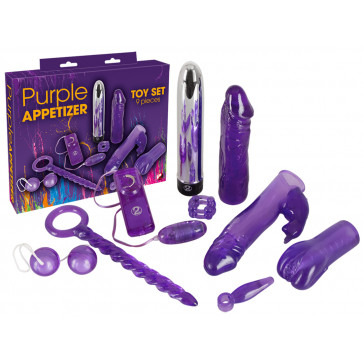 Секс набор - Purple Appetizer 9-piece set