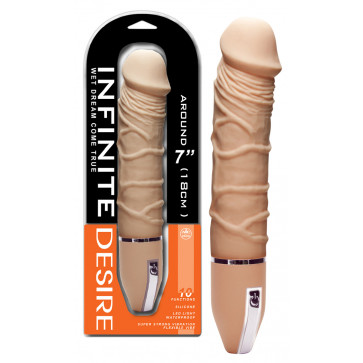 Реалистичный вибратор - Infinite Desire Skin-coloured Vibrator