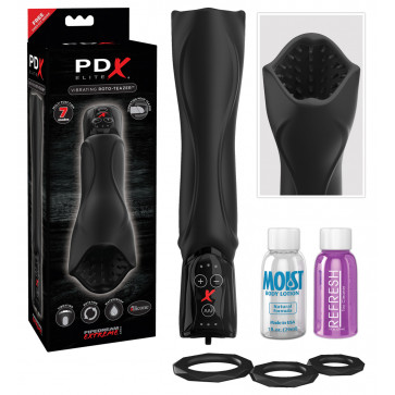 Мастурбатор - PDX Elite Vibrating Roto-Teaze