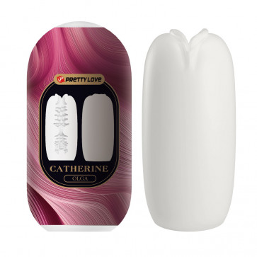 Мастурбатор яйцо Pretty Love Catherine - Olga White, BI-014932-4-2