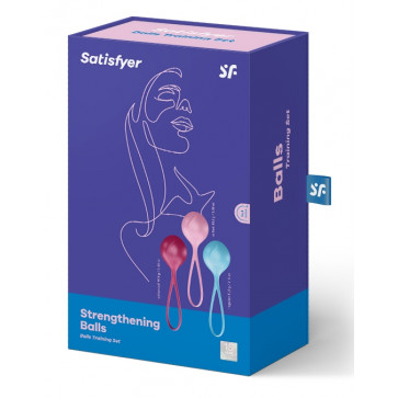 Набор вагинальных шариков Satisfyer Strengthening Balls, 9016501