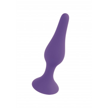 Анальна пробка - Silicone Plug Purple Medium