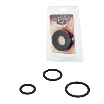 Эрекционное кольцо - Penis ring - black