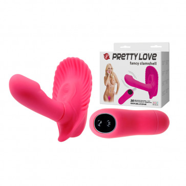 Pretty Love Fancy Clamshell 10 func. Vibrator + Remote controller