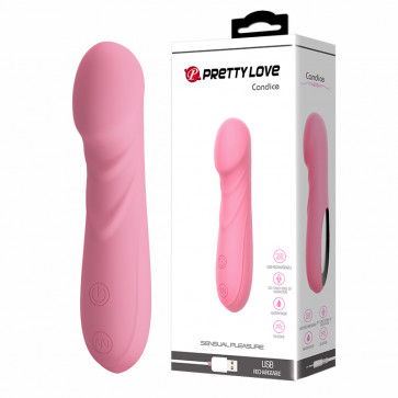 Hi-tech вибратор - Pretty Love Candice Vibrator Light Pink