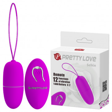Віброяйце - Pretty Love Selkie Wireless Egg Purple