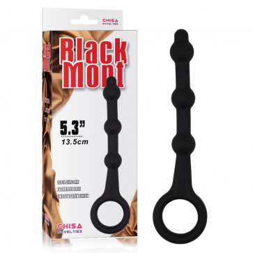 Black Mont Pleasure Piston Beads Black