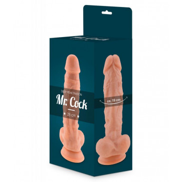 Фаллоимитатор - Mr. Cock Flesh Dildo PVC natural, 28 см