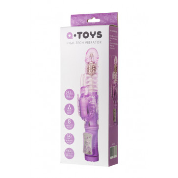 Вибратор - A-Toys High-Tech Fantasy, фиолетовый, 24,5 см