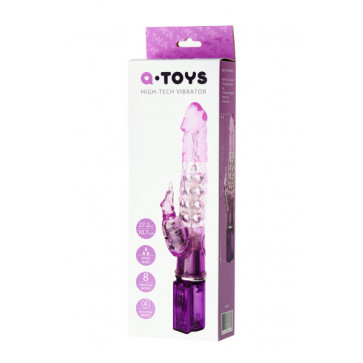 Вибратор - A-Toys High-Tech Fantasy,  фиолетовый, 27,2 см