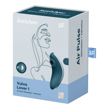 Кліторальний стимулятор - Vulva Lover 1 blue