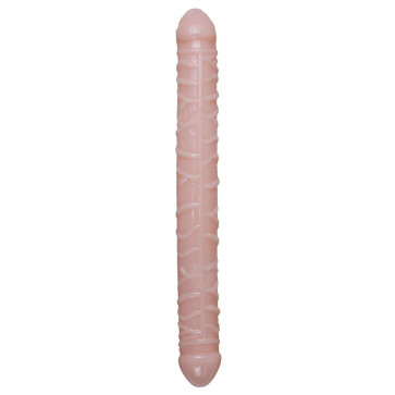 Двосторонній фалоімітатор - Flexible Double Dong Flesh