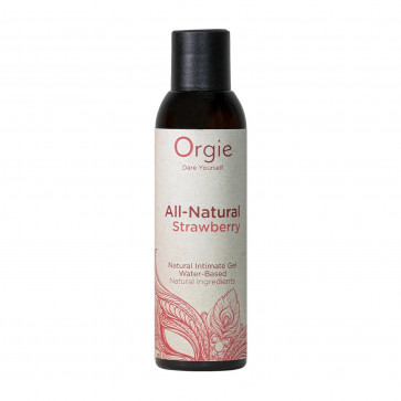 Лубрикант - Orgie All-Natural Strawberry, 150 мл