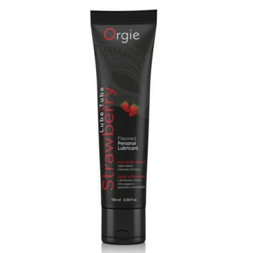 Лубрикант - Orgie Lube Tube Strawberry, 100 мл