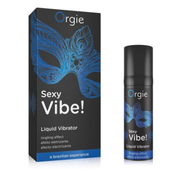 Рідкий вібратор - Orgie Sexy Vibe! Liquid Vibrator, 15 мл