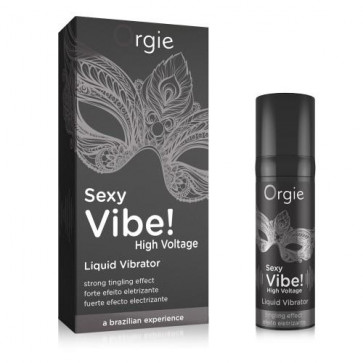 Рідкий вібратор - Orgie Sexy Vibe! High Voltage Liquid Vibrator, 15 мл