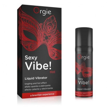 Рідкий вібратор - Orgie Sexy Vibe! Hot Liquid Vibrator, 15 мл