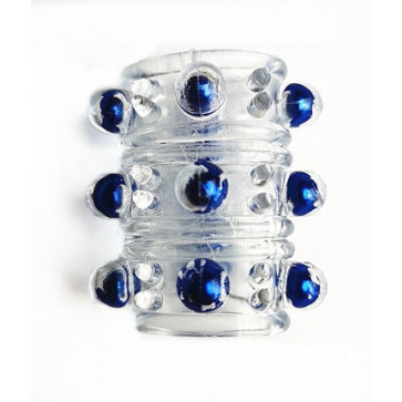 Насадка стимулирующая AR028-06 Blue, ( 1 шт )