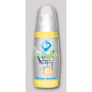 Лубрикант - ID -FRUTOPIA FLAVORED LUBE, 100% NATURAL, BANANA 100G.