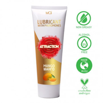 Лубрикант з феромонами - Lubricant With Pheromones Mai Attraction Mango 75 мл