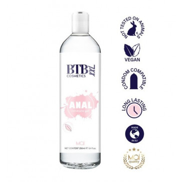 Лубрикант - BTB Anal Water Based Lubricant Xl 250 мл