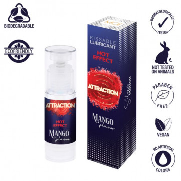 Лубрикант - Lubricant Attraction Heat Mango 50 мл