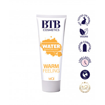 Лубрикант - BTB Water Based Warm Feeling Lubricant 100 мл