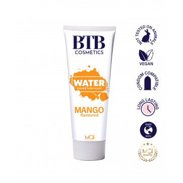 Лубрикант - BTB Water Based Flavored Mango Lubricant 100 мл