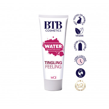 Лубрикант - BTB Water Based Lubricant Tingling Feeling, 100 мл