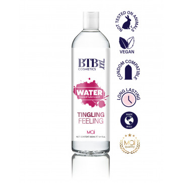 Лубрикант - BTB Water Based Tingling Effect Lubricant 250 мл