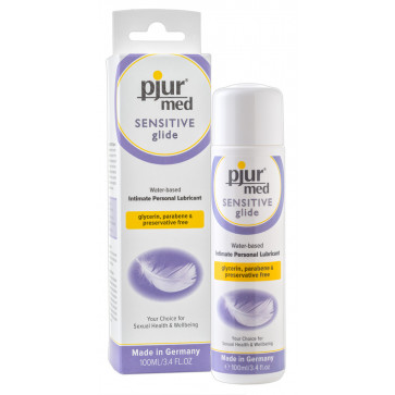 Лубрикант - Pjur Med Sensitive Glide, 100 мл