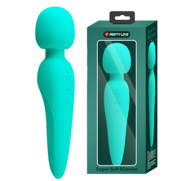 Вибромассажер Pretty Love - Meredith USB Green, BI-014668-4
