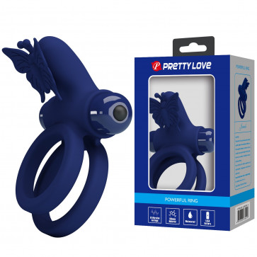 Кольцо эрекционное серии Pretty Love - Powerful ring, 10 vibration functions, BI-210296-3