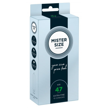Презервативи - Mister Size 47mm pack of 10