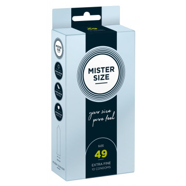 Презервативи - Mister Size 49mm pack of 10