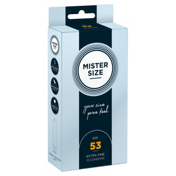 Презервативи - Mister Size 53mm pack of 10