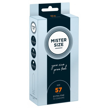 Презервативи - Mister Size 57mm pack of 10
