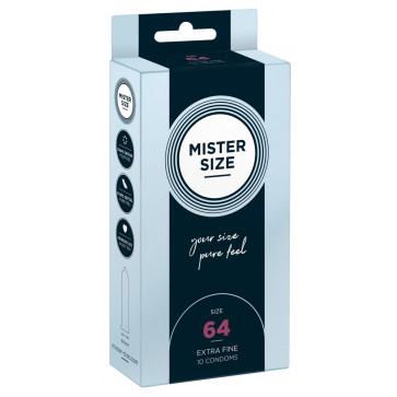 Презервативи - Mister Size 64mm pack of 10
