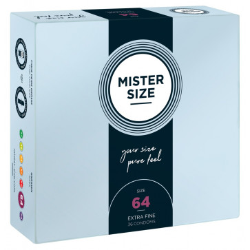 Презервативи - Mister Size 64mm pack of 36