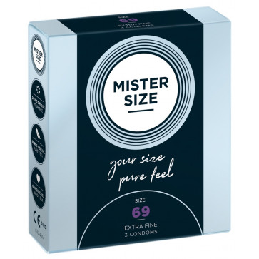 Презервативи - Mister Size 69mm pack of 3