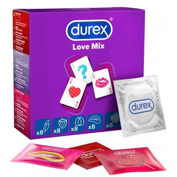 Презервативи - Durex Love Mix Pack of 40