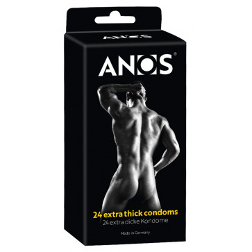 Презервативы - ANOS Extra Thick Condoms, 14 шт.