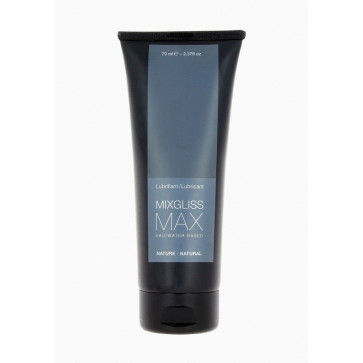 Анальный гель-смазка MixGliss MAX NATURE (70 мл) (криво наклеена этикетка!!!)