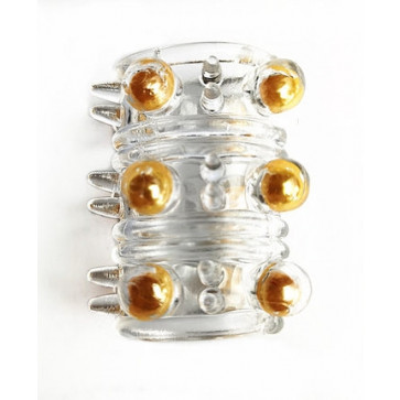 Насадка стимулирующая AR028-07 Gold, ( 1 шт )